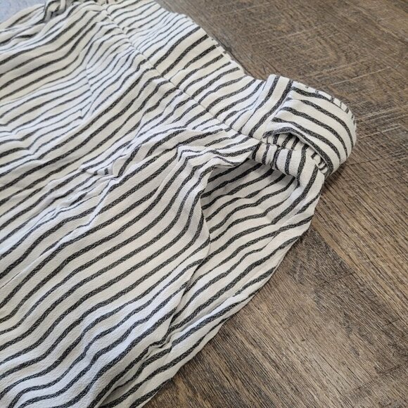 WILFRED | Aritzia Faun Striped Wide-Leg Pant | Sz. S - Picture 8 of 11